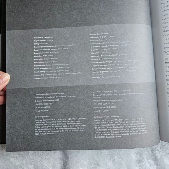 2013 - The Collection of Canada's‎ Stamps Book - Without Stamps - Picture 3 of 5